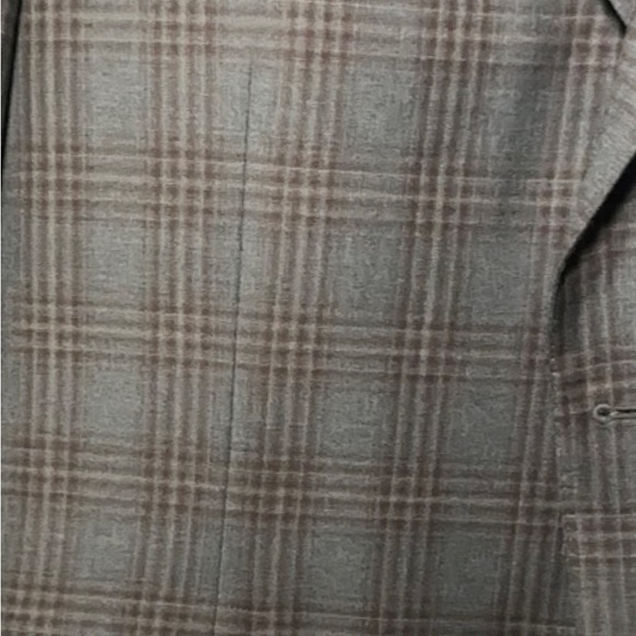 Ⓜ️❤️CANALI LUX plaid wool classic jacket‎ from Nordstrom 48R - NWOT Gorgeous!❤️ - Picture 6 of 16